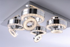 14522-17 TIM LAMPA SUFITOWA CHROM