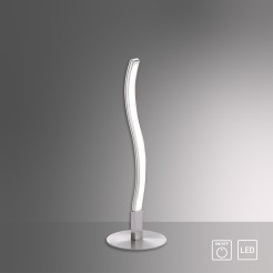 15128-55 WAVE LAMPA STOŁOWA STALOWY