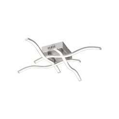 15131-55  WAVE LAMPA SUFITOWA STALOWY