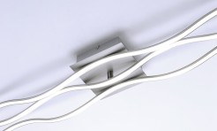 15167-55 WAVE LAMPA SUFITOWA STALOWY