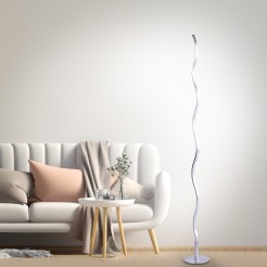 15168-55 WAVE LAMPA PODŁOGOWA STALOWY