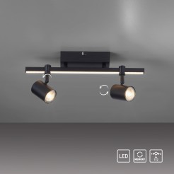6524-18 BARIK LAMPA SUFITOWA CZARNY