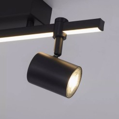 6524-18 BARIK LAMPA SUFITOWA CZARNY