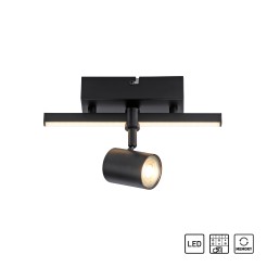 6523-18 BARIK LAMPA SUFITOWA CZARNY