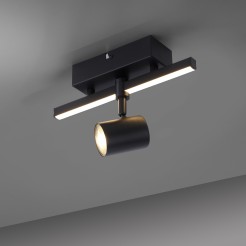 6523-18 BARIK LAMPA SUFITOWA CZARNY