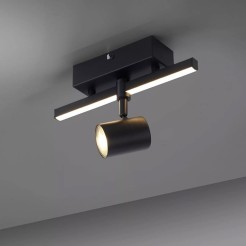 6523-18 BARIK LAMPA SUFITOWA CZARNY