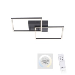 14141-18 IVEN LAMPA SUFITOWA CZARNY