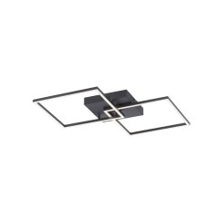 14141-18 IVEN LAMPA SUFITOWA CZARNY