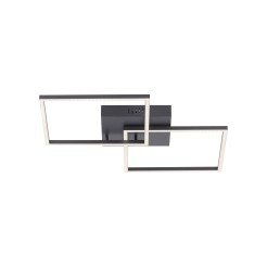 14141-18 IVEN LAMPA SUFITOWA CZARNY