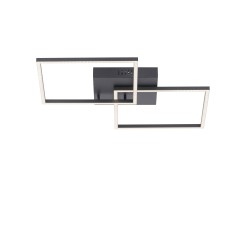 14141-18 IVEN LAMPA SUFITOWA CZARNY