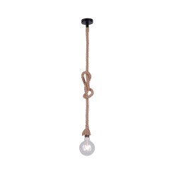 15481-18 ROPE LAMPA WISZĄCA BRĄZOWY