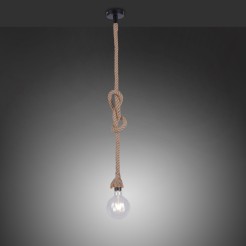 15481-18 ROPE LAMPA WISZĄCA BRĄZOWY