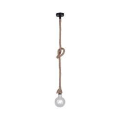 15481-18 ROPE LAMPA WISZĄCA BRĄZOWY