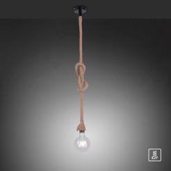 15481-18 ROPE LAMPA WISZĄCA BRĄZOWY