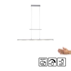 12278-55 NELE LAMPA WISZĄCA STALOWY