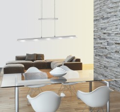 12278-55 NELE LAMPA WISZĄCA STALOWY