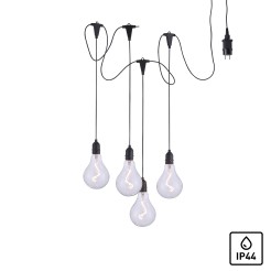 19094-18 ENNI LAMPA WISZĄCA CZARNY