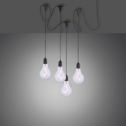 19094-18 ENNI LAMPA WISZĄCA CZARNY