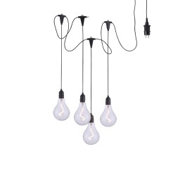 19094-18 ENNI LAMPA WISZĄCA CZARNY