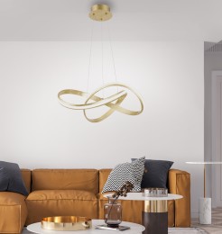 8291-12 MELINDA LAMPA WISZĄCA ZŁOTY