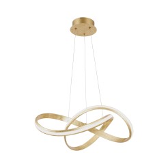 8291-12 MELINDA LAMPA WISZĄCA ZŁOTY
