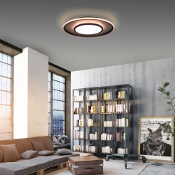 11627-18 ARENDA LAMPA SUFITOWA CZARNA