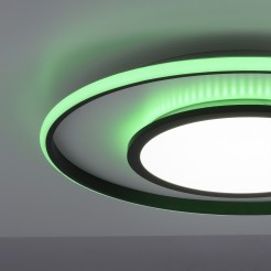 11627-18 ARENDA LAMPA SUFITOWA CZARNA