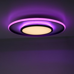 11627-18 ARENDA LAMPA SUFITOWA CZARNA