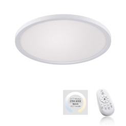 15571-16 FLAT LAMPA SUFITOWA BIAŁY