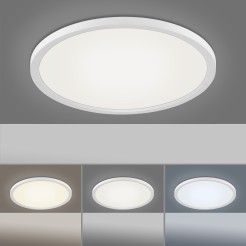 15571-16 FLAT LAMPA SUFITOWA BIAŁY