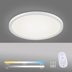 15571-16 FLAT LAMPA SUFITOWA BIAŁY