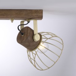 11487-60 ALAMI LAMPA SUFITOWA MATOWY BRĄZ