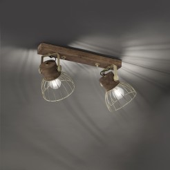 11487-60 ALAMI LAMPA SUFITOWA MATOWY BRĄZ