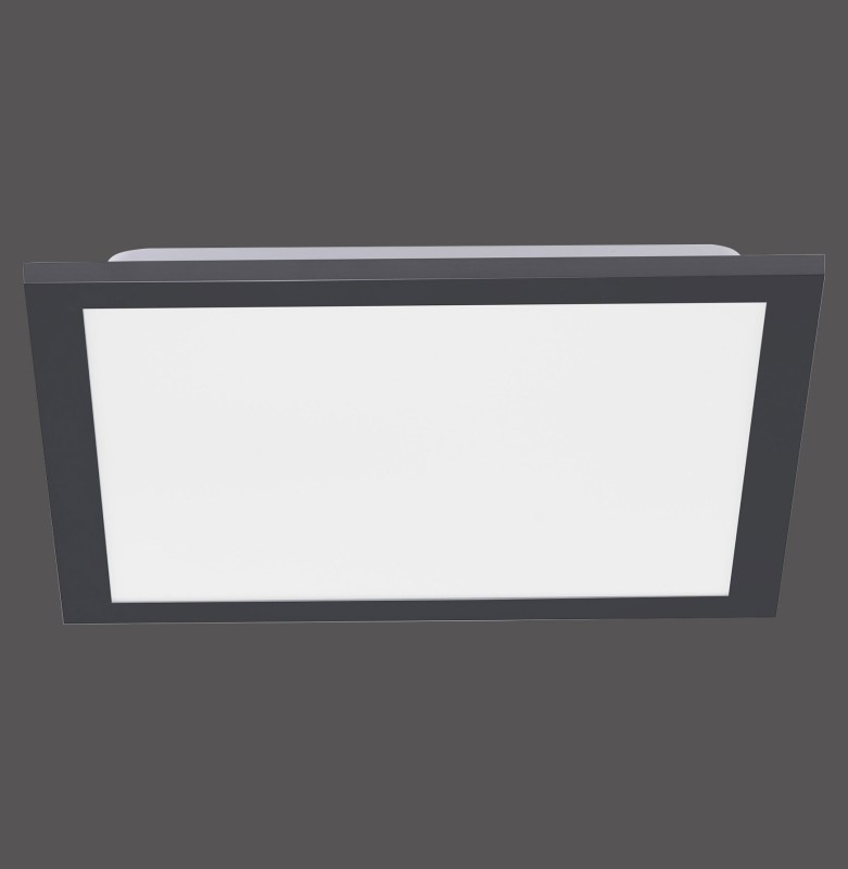 14754-18 FLAT LAMPA SUFITOWA CZARNY
