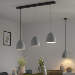 2231-22 ETON LAMPA WISZĄCA SZARY/CZARNY