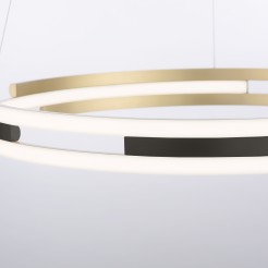 2051-60 Q-BELUGA LAMPA WISZĄCA MATOWY MOSIĄDZ
