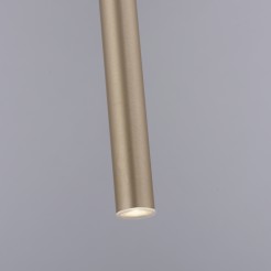 2111-60 FLUTE LAMPA WISZĄCA MATOWY MOSIĄDZ