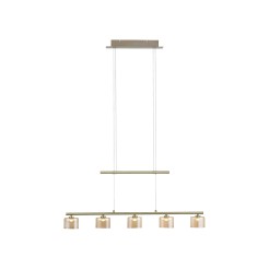 2209-60 HYDRA LAMPA WISZĄCA MATOWY MOSIĄDZ
