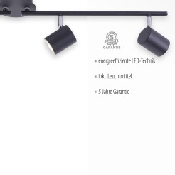 11944-13 TARIK LAMPA SUFITOWA ANTRACYT