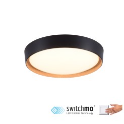 14347-18 EMILIA LAMPA SUFITOWA CZARNY