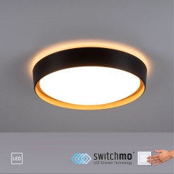 14347-18 EMILIA LAMPA SUFITOWA CZARNY