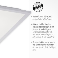 12201-16 FLAT LAMPA SUFITOWA BIAŁY