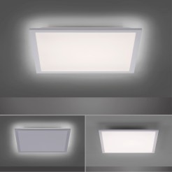 12201-16 FLAT LAMPA SUFITOWA BIAŁY