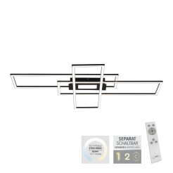 14693-18 ASMIN LAMPA SUFITOWA CZARNY