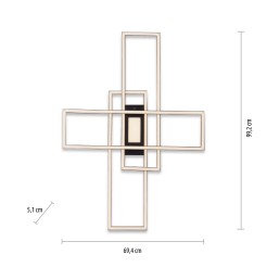 14693-18 ASMIN LAMPA SUFITOWA CZARNY