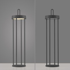 19301-18 LAMPA STOŁOWA BEZPRZEWODOWA CZARNY