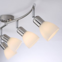 11954-55 KARO LAMPA SUFITOWA STALOWY