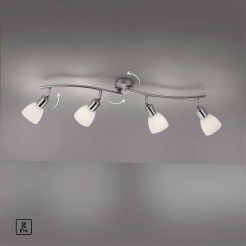 11954-55 KARO LAMPA SUFITOWA STALOWY