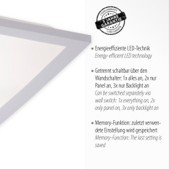 12200-16 FLAT LAMPA SUFITOWA BIAŁY