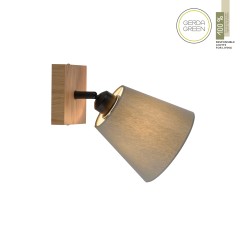 11581-79 GREEN MICHEL LAMPA SUFITOWA/ KINKIET DREWNO